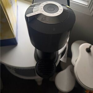 Black and Grey Nespresso Vertuo
